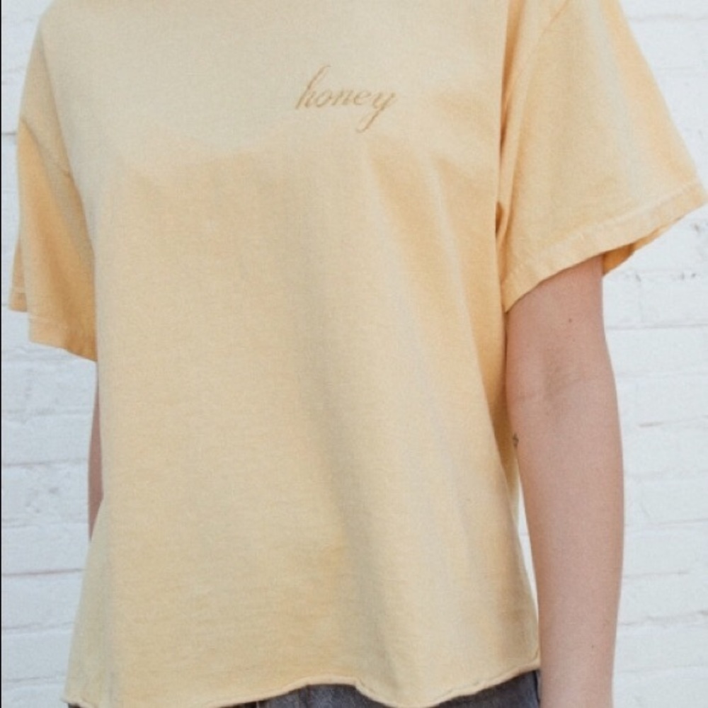 BNWT Brandy Melville Aleena Honey T-shirt